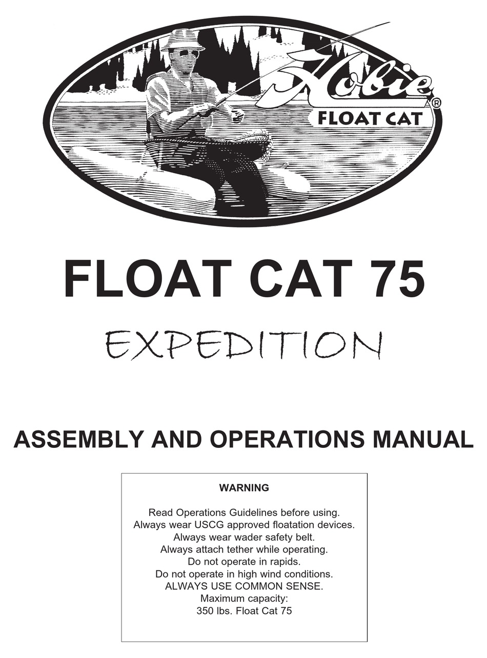 HOBIE FLOAT CAT 75 ASSEMBLY AND OPERATION MANUAL Pdf Download