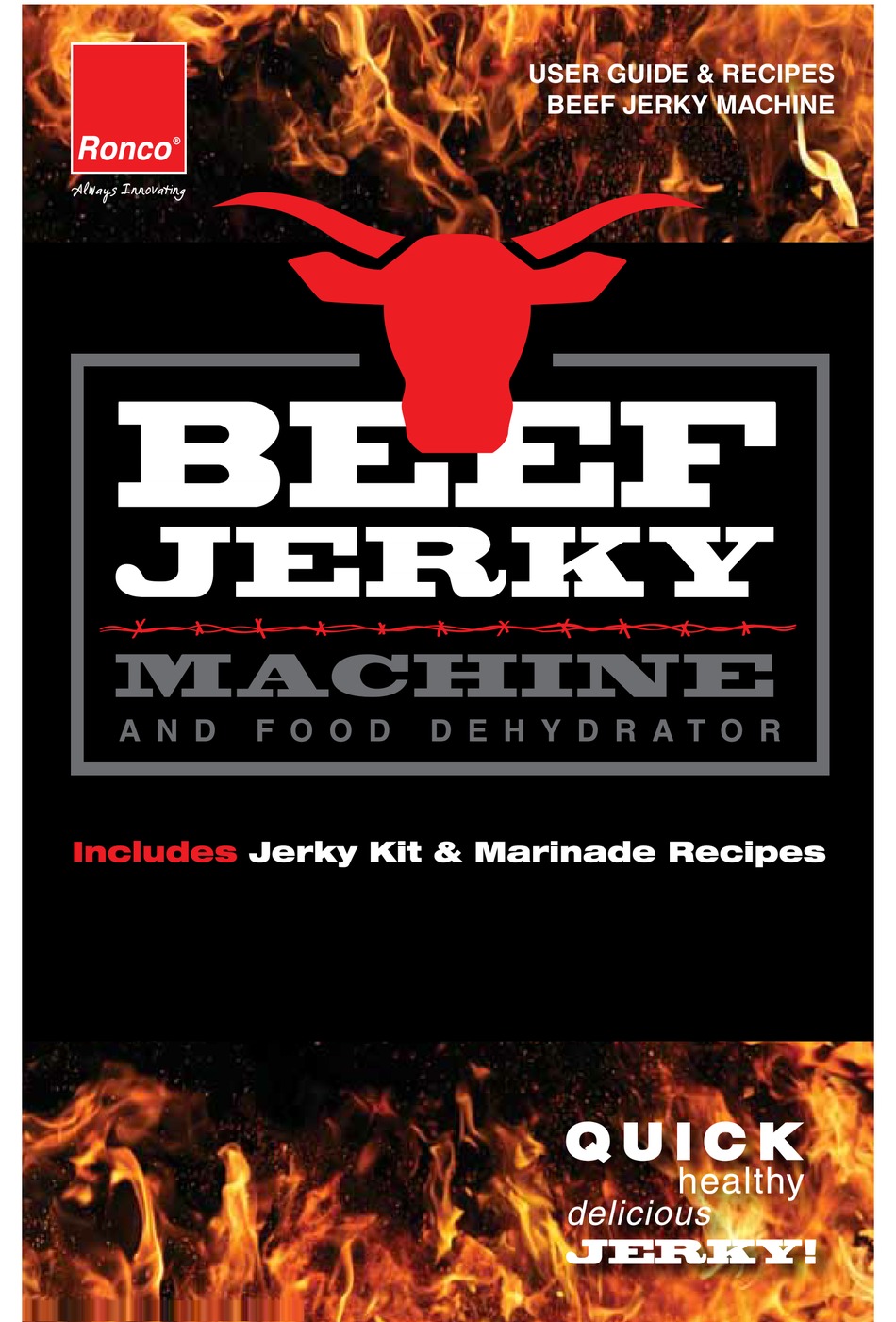 RONCO BEEF JERKY USER MANUAL AND RECIPES Pdf Download ManualsLib
