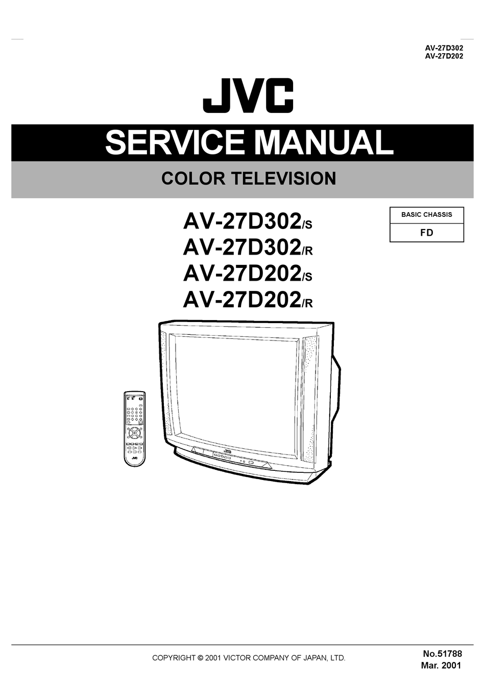 JVC XL-R2010BK SERVICE MANUAL Pdf Download | ManualsLib