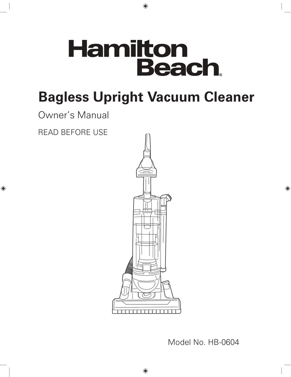 HAMILTON BEACH HB-0604 OWNER'S MANUAL Pdf Download | ManualsLib