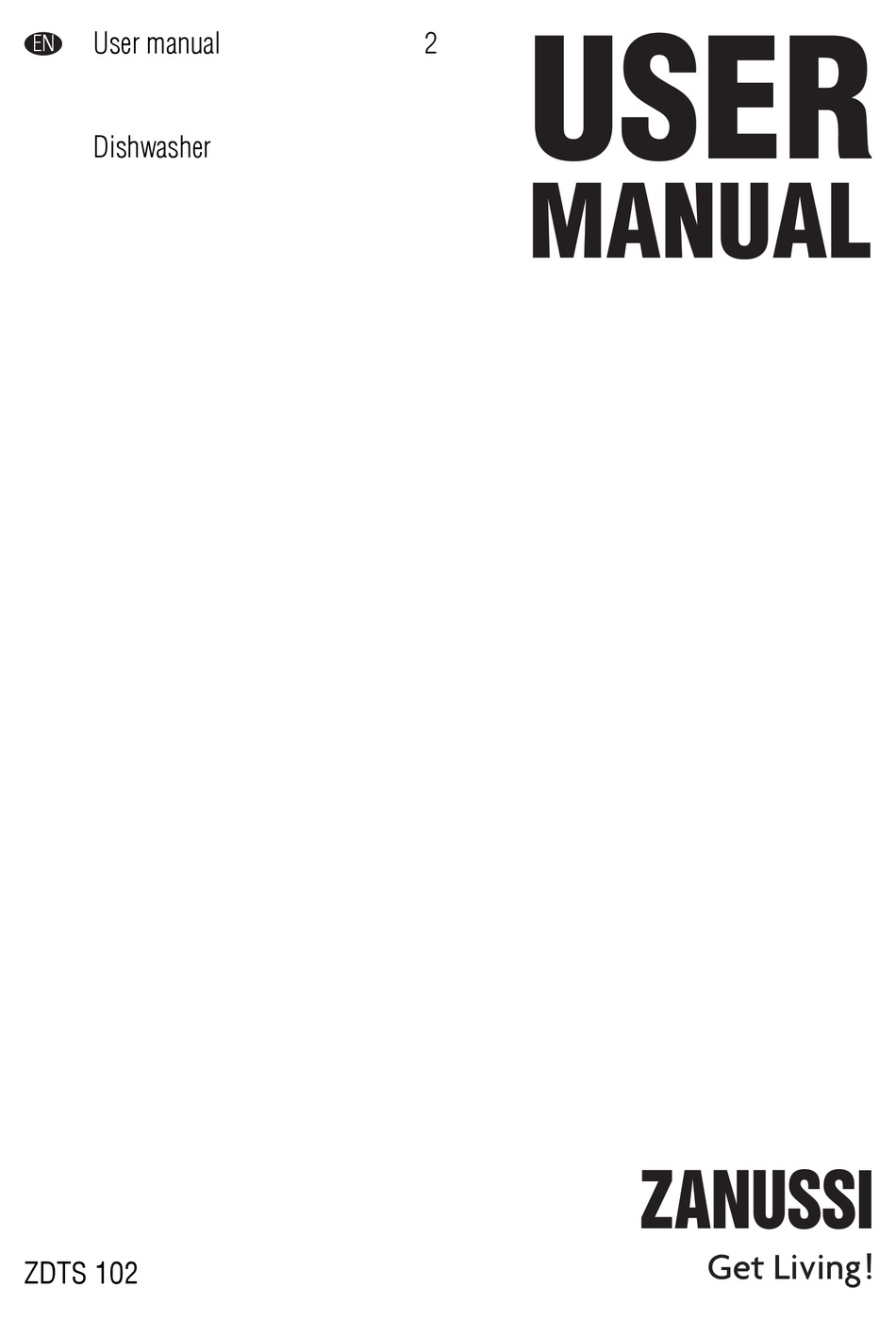 Zanussi Zdts 105 Manual