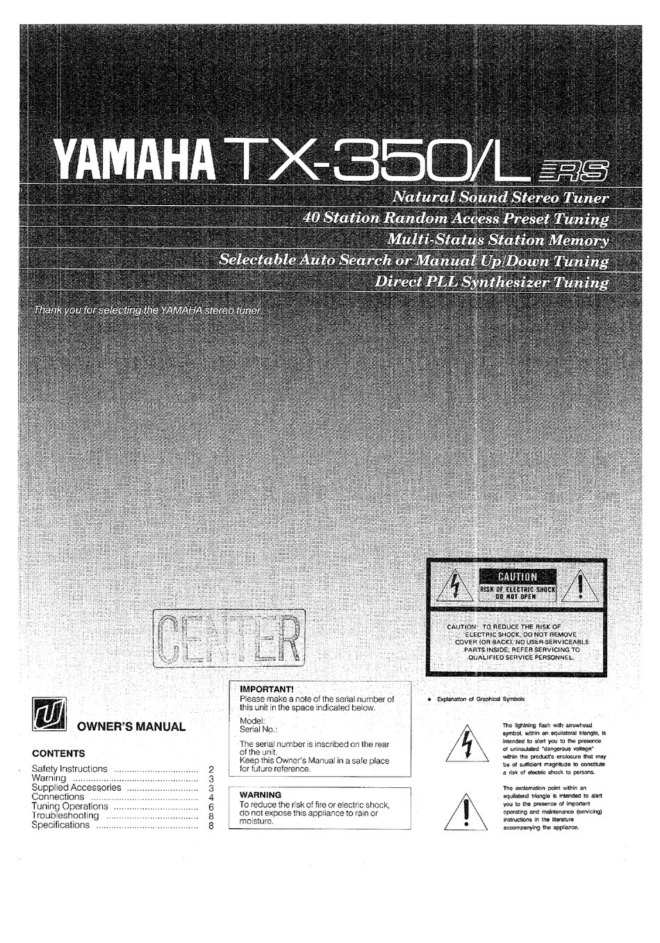 yamaha tt350 manual download