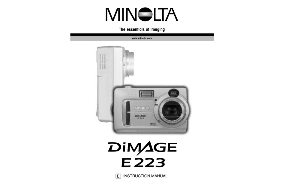 minolta dimage e223