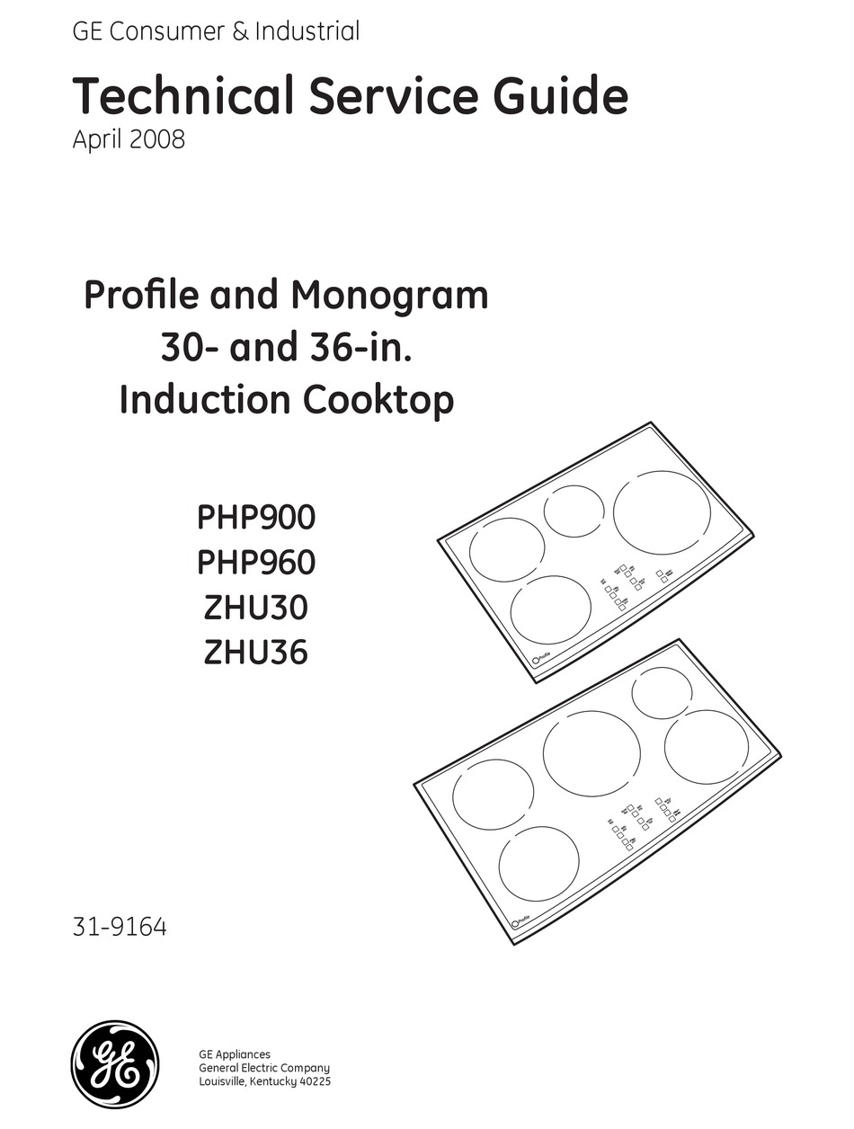 GE PROFILE PHP900 TECHNICAL SERVICE MANUAL Pdf Download | ManualsLib | Ge Induction Cooktop Schematic | | ManualsLib