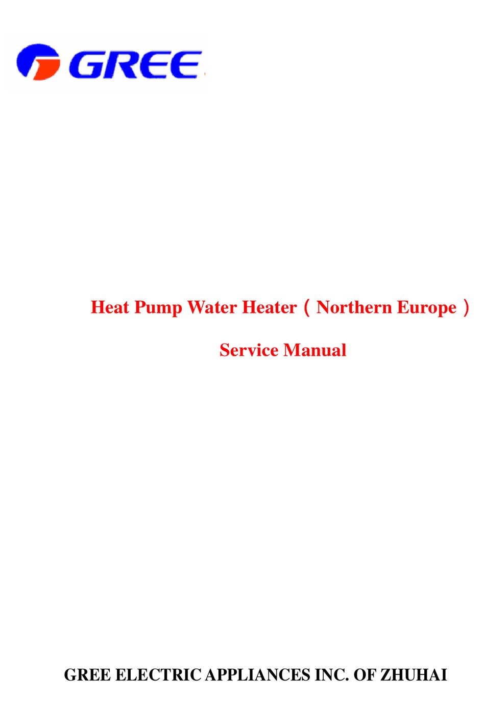 gree-heat-pump-water-heater-service-manual-pdf-download-manualslib