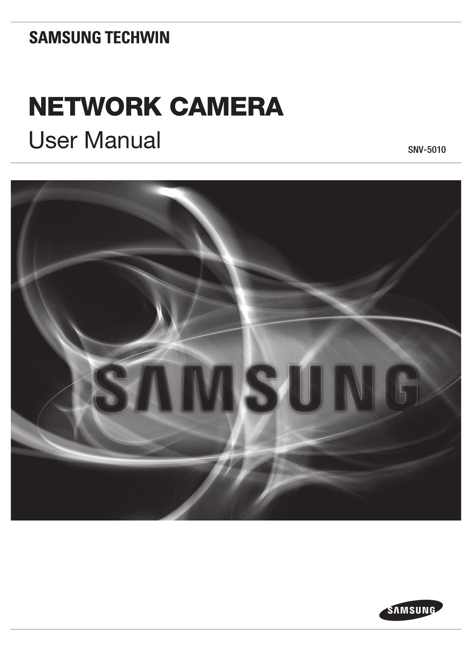 SAMSUNG SNV-5010 USER MANUAL Pdf Download | ManualsLib