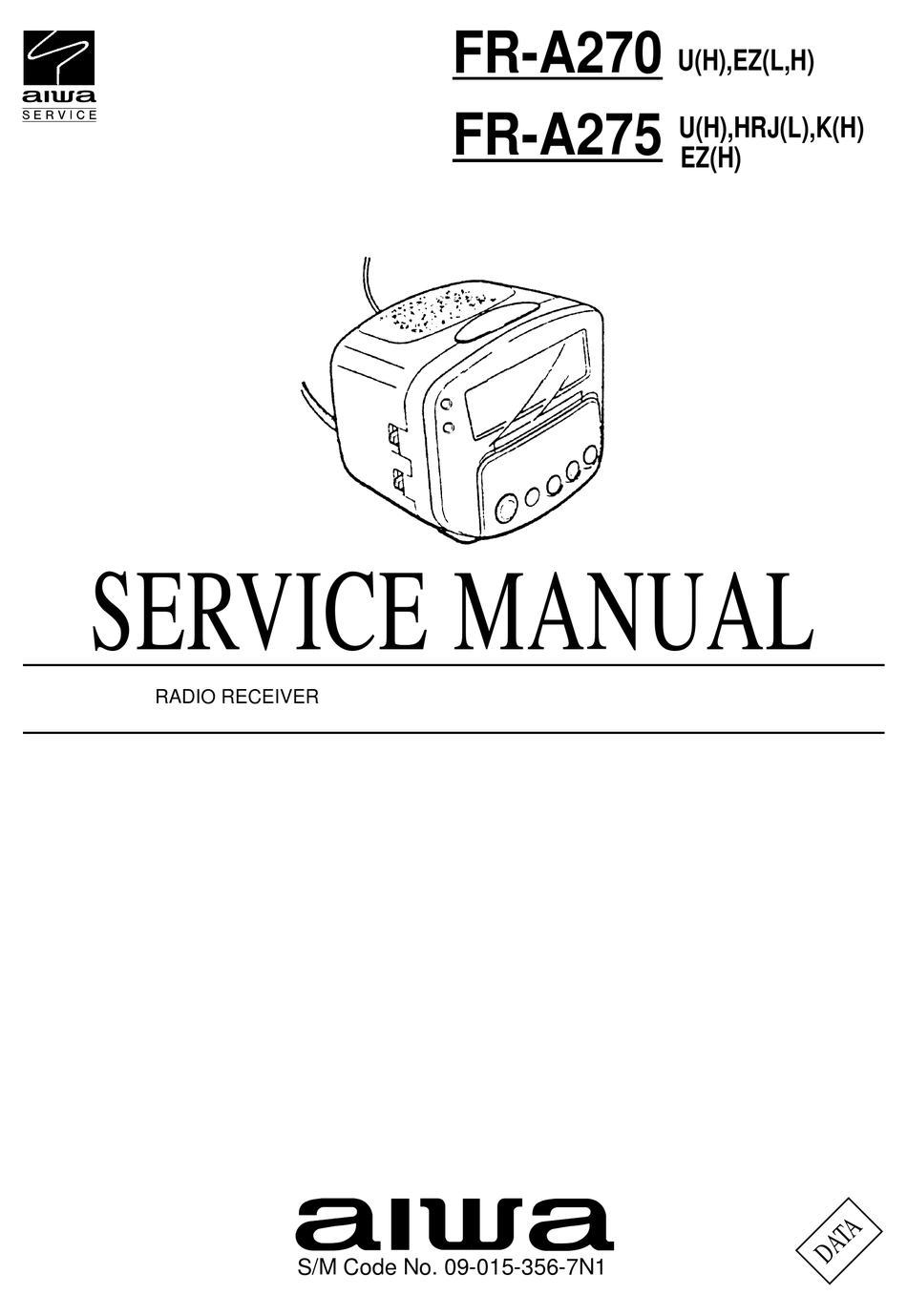 Aiwa Fr A270 Service Manual Pdf Download Manualslib
