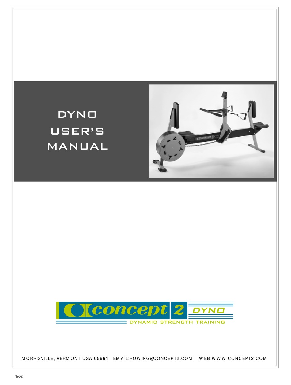 Concept 2 dyno strength trainer sale