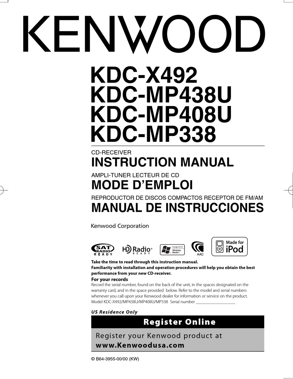 Troubleshooting Guide - Kenwood KDC-MP338 Instruction Manual [Page 21] |  ManualsLib