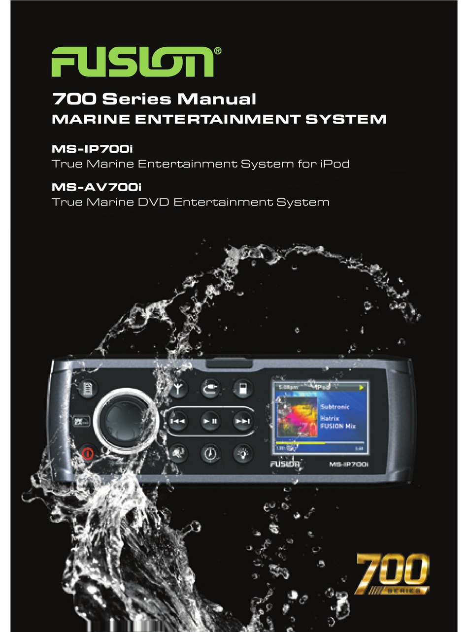 FUSION MSIP700I USER MANUAL Pdf Download ManualsLib