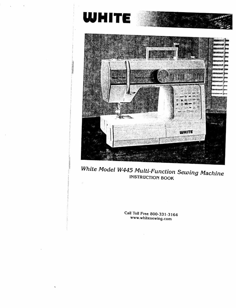 WHITE MIGHTY MENDER WW200 INSTRUCTION BOOK Pdf Download