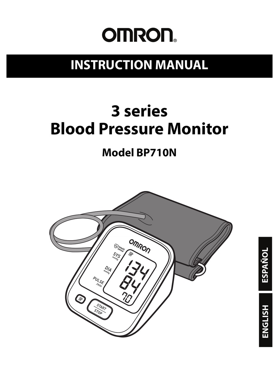 OMRON BP710N INSTRUCTION MANUAL Pdf Download | ManualsLib