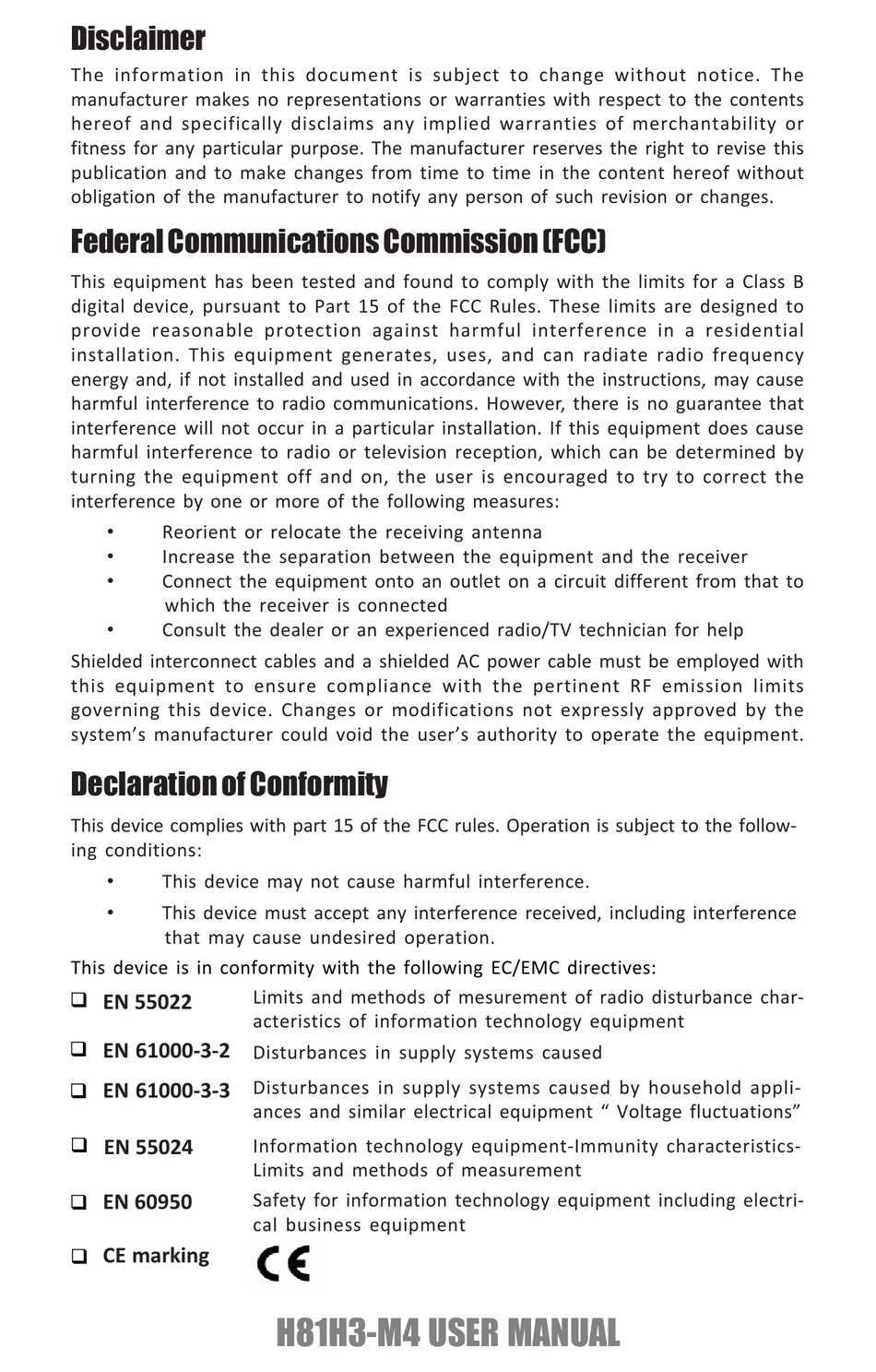 Ecs H81h3 M4 User Manual Pdf Download Manualslib