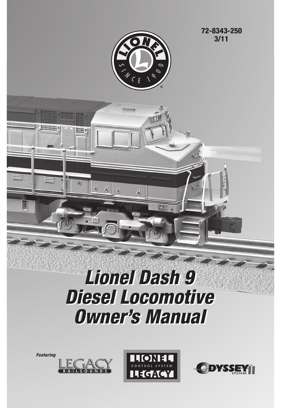 LIONEL DASH 9 OWNER