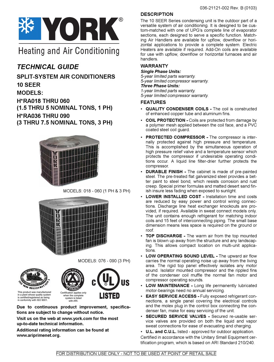 York Stellar Air Conditioner Wiring Diagram - Circuit Diagram