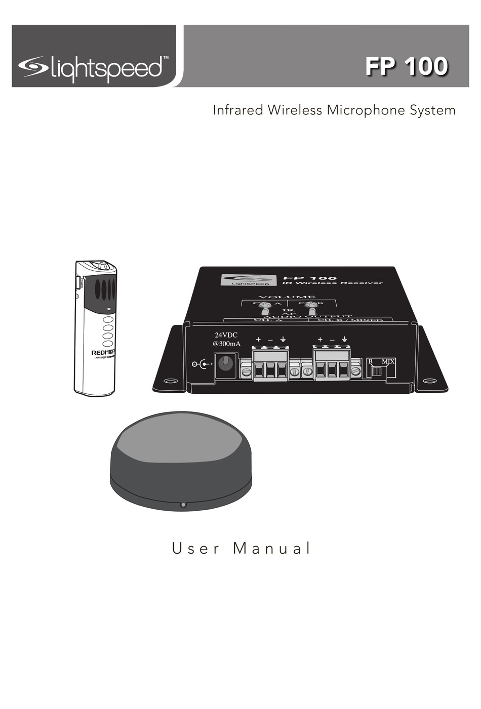 LIGHTSPEED TECHNOLOGIES FP 100 USER MANUAL Pdf Download ManualsLib