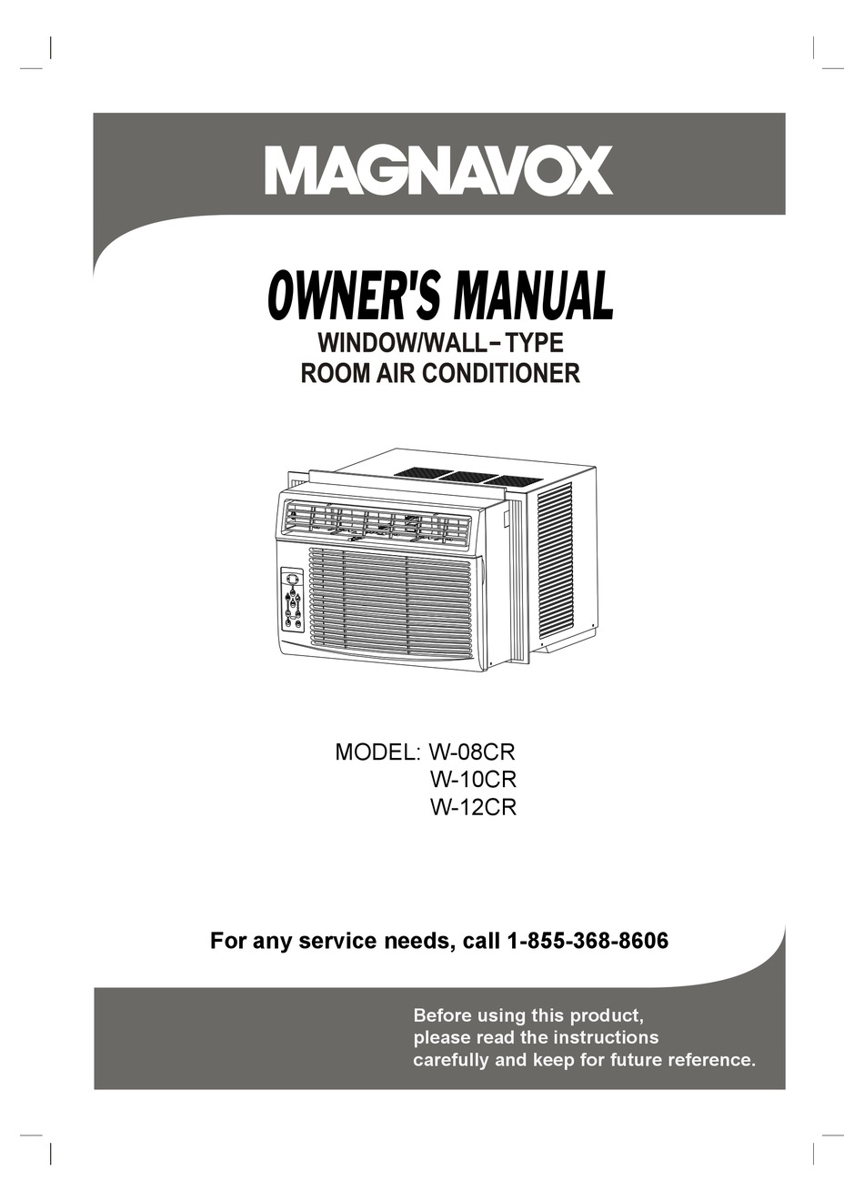 Magnavox W 08cr Owner S Manual Pdf Download Manualslib