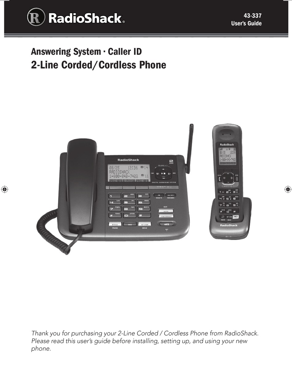 Radio Shack 43 337 User Manual Pdf Download Manualslib Radio Shack 43 337 User Manual Pdf Download Manualslib