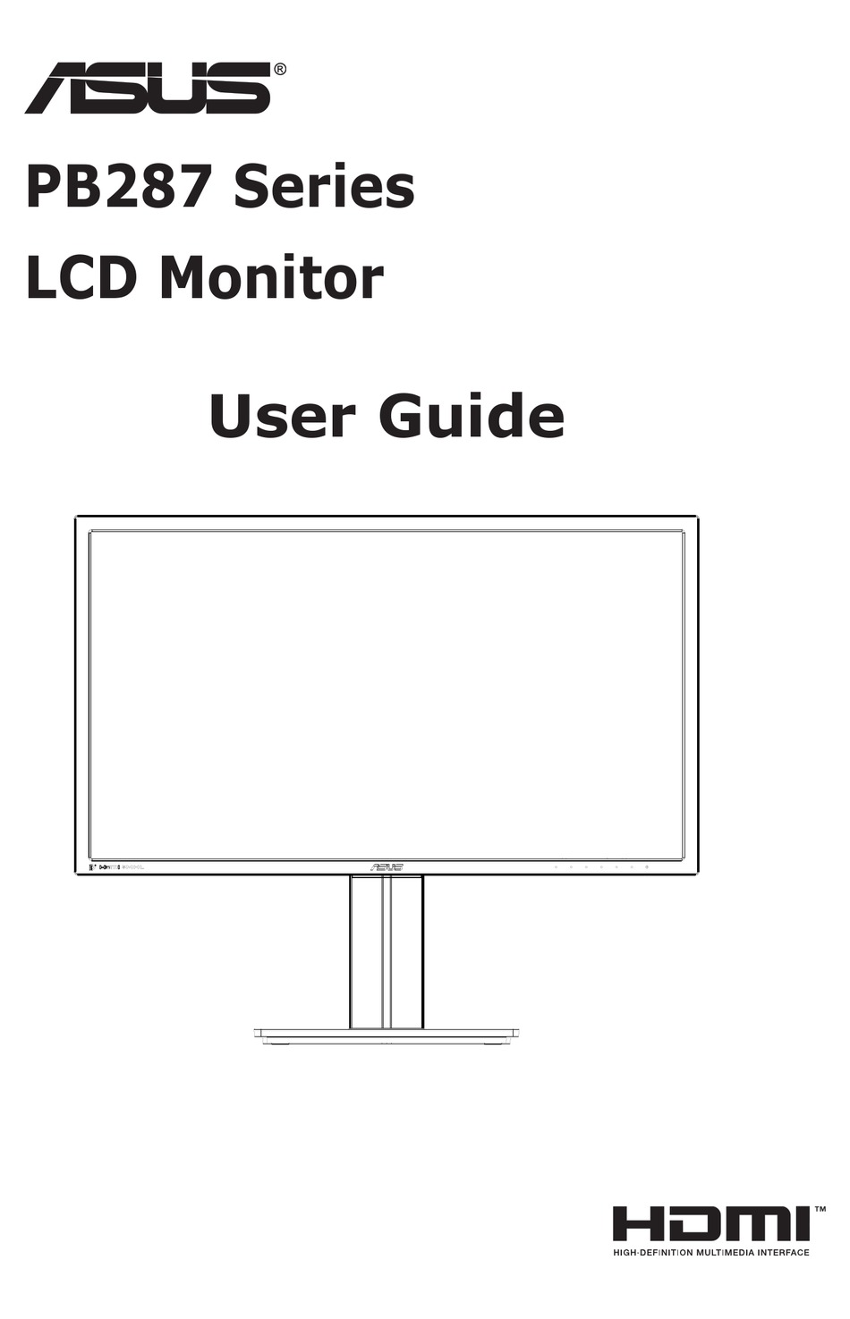 ASUS PB287 SERIES USER MANUAL Pdf Download ManualsLib