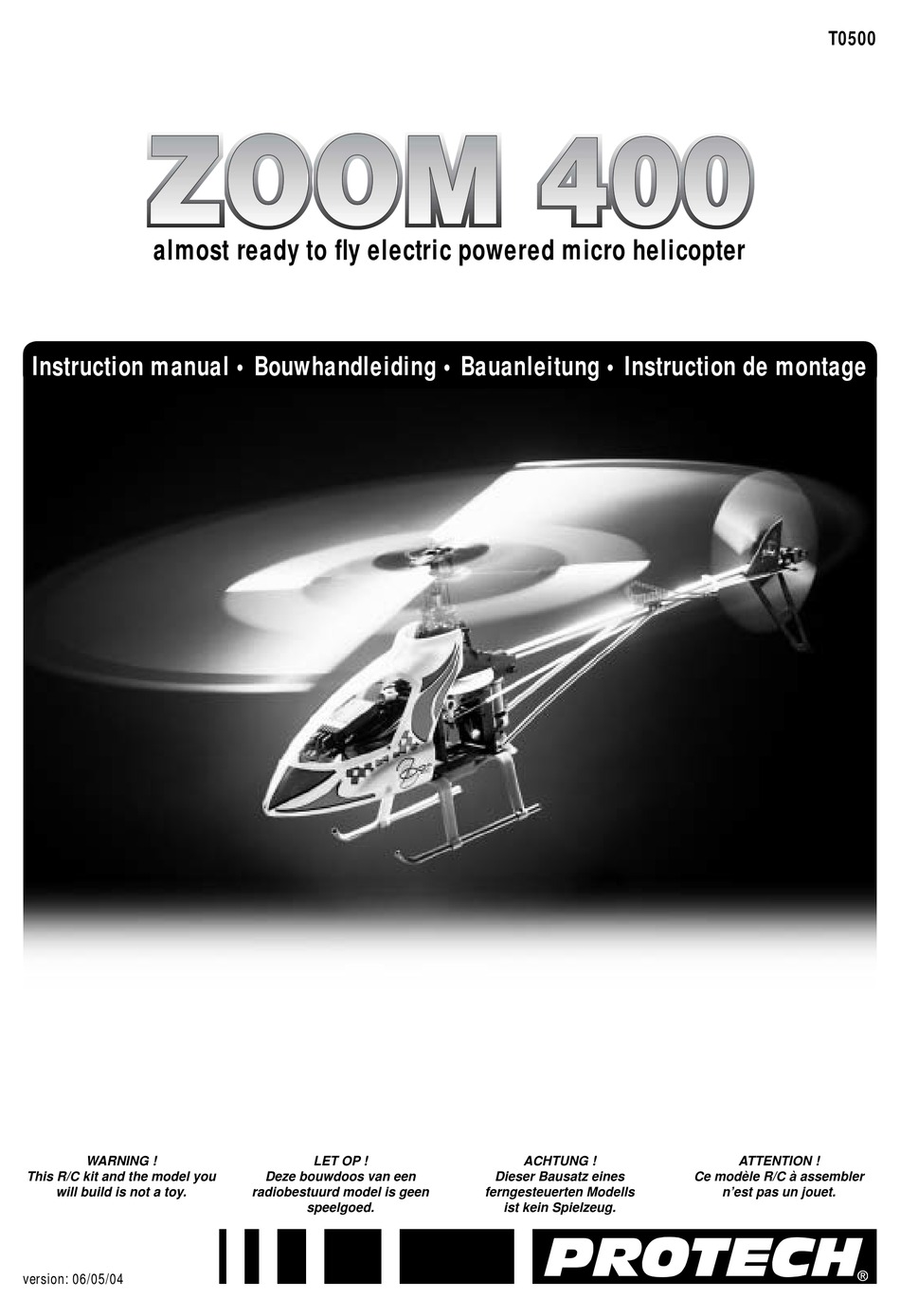 PROTECH ZOOM 400 INSTRUCTION MANUAL Pdf Download ManualsLib