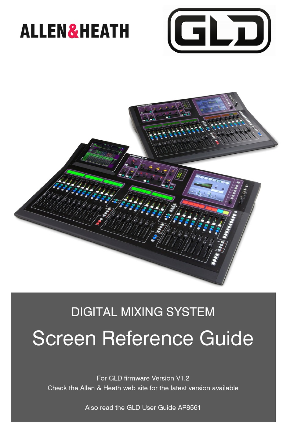 ALLEN & HEATH DIGITAL MIXING SYSTEM SCREEN REFERENCE MANUAL Pdf