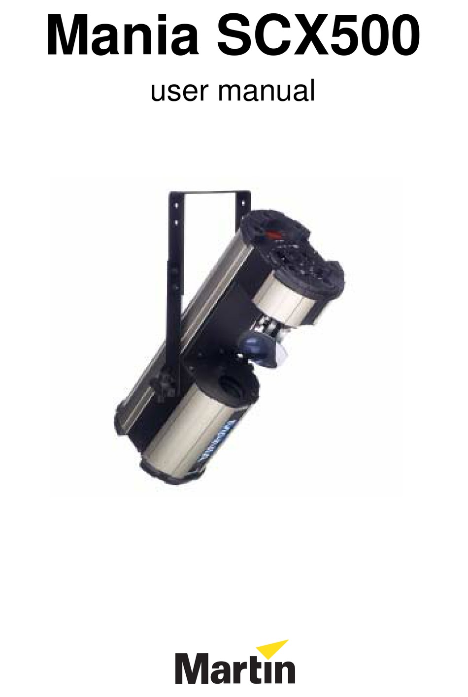 Martin Mania Scx500 User Manual Pdf Download Manualslib 