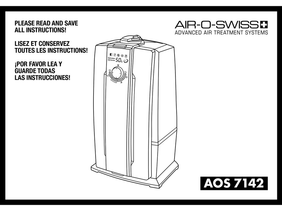 AIR-O-SWISS AOS 7142 INSTRUCTIONS MANUAL Pdf Download | ManualsLib