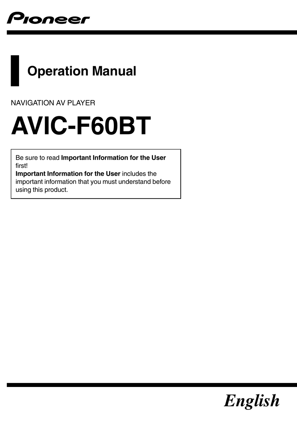 avic f900bt firmware update 3.0