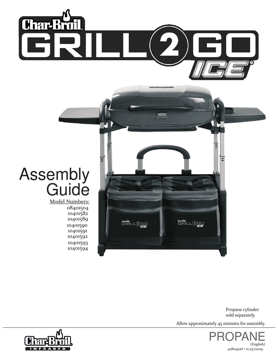 char broil grill2go ice