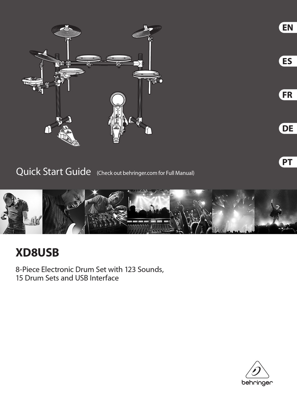 BEHRINGER XD8USB QUICK START MANUAL Pdf Download | ManualsLib