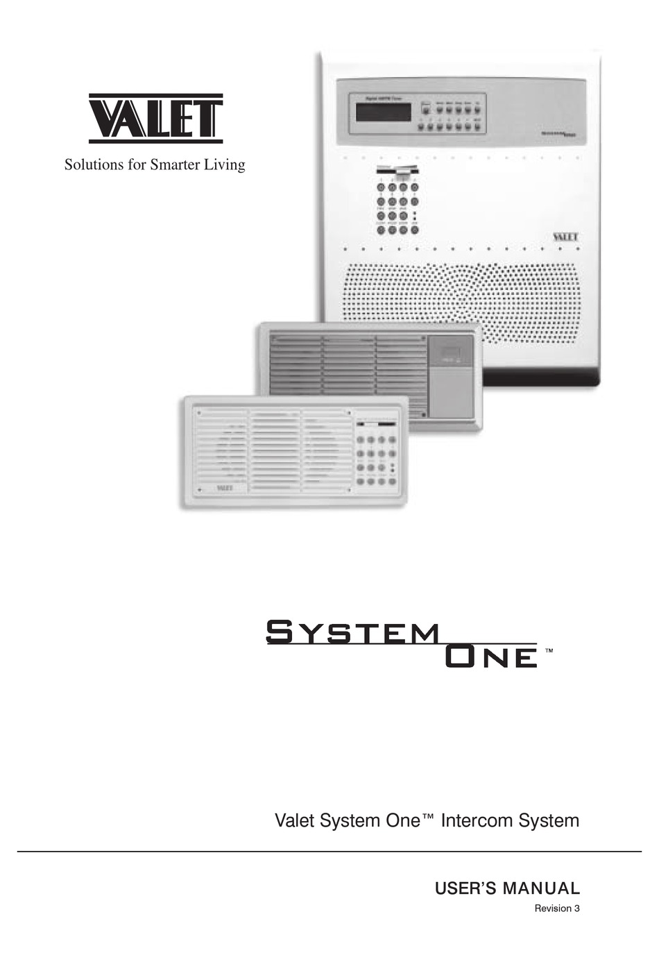 Valet System One User Manual Pdf Download Manualslib Valet System One User Manual Pdf Download Manualslib