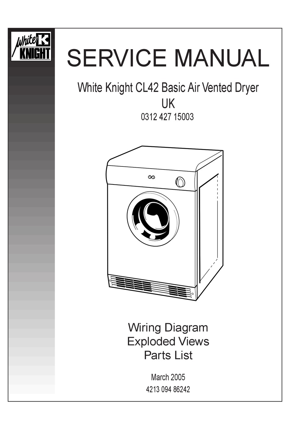 White Knight Cl42 Service Manual Pdf