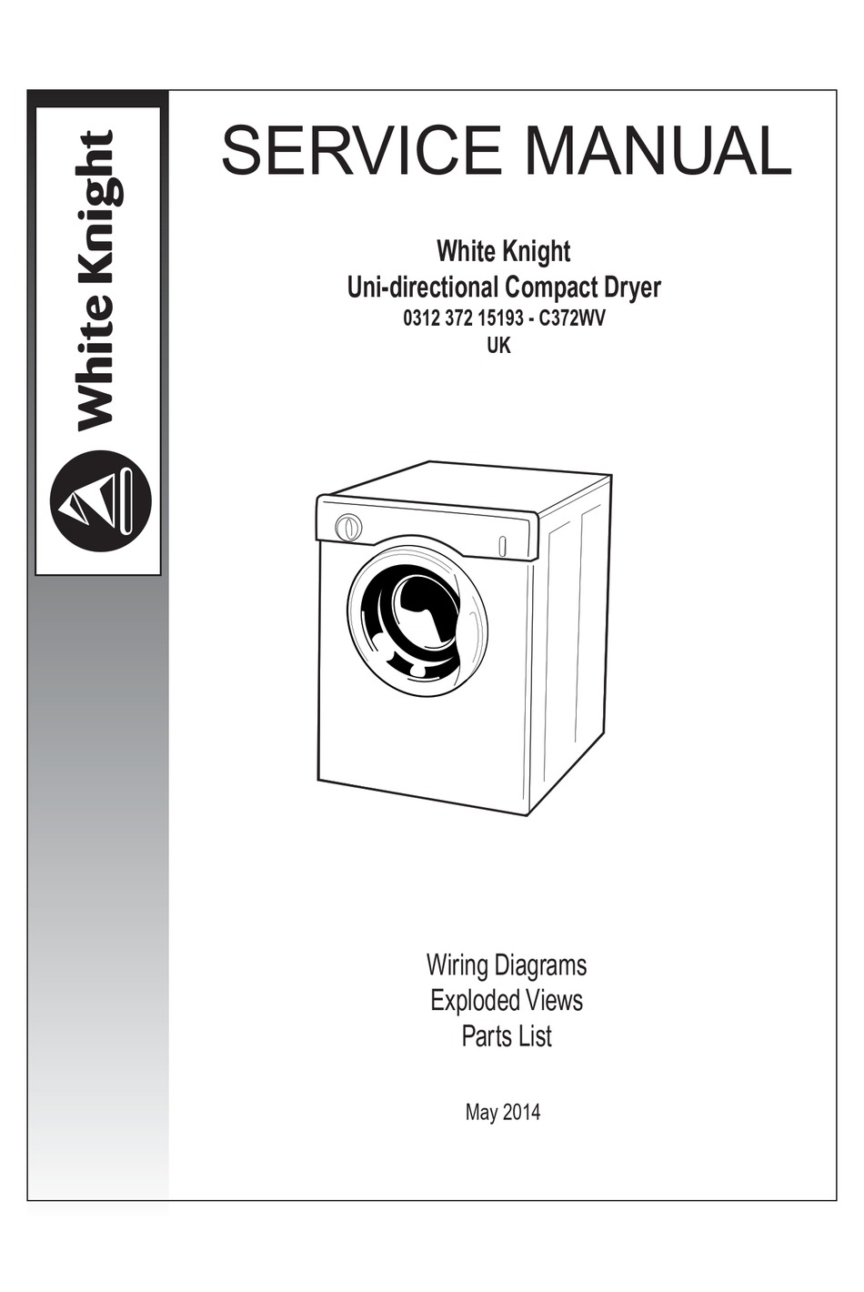 White Knight C372wv Service Manual Pdf