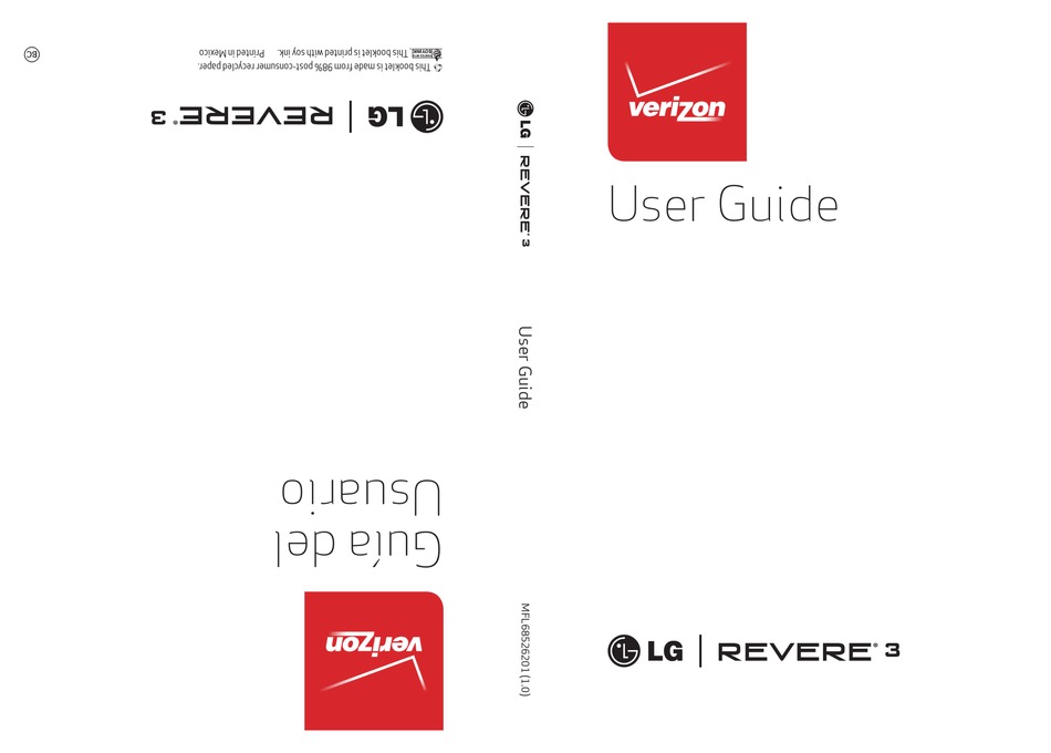 Lg Revere 3 User Manual Pdf Download Manualslib