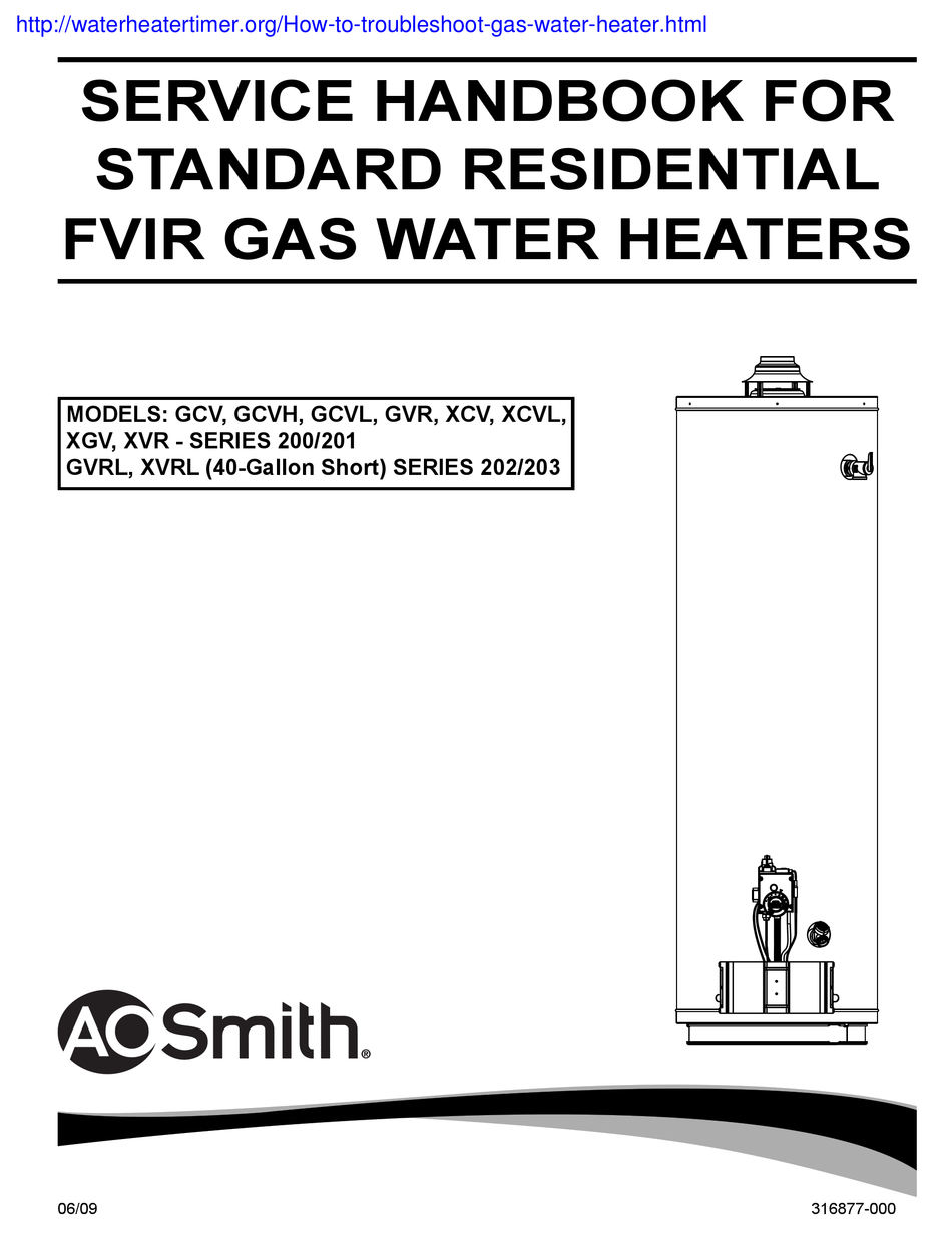 Ao Smith Pro Max Model Gcvl 40-100 / Ao Smith Promax Gcv 40 100 Parts