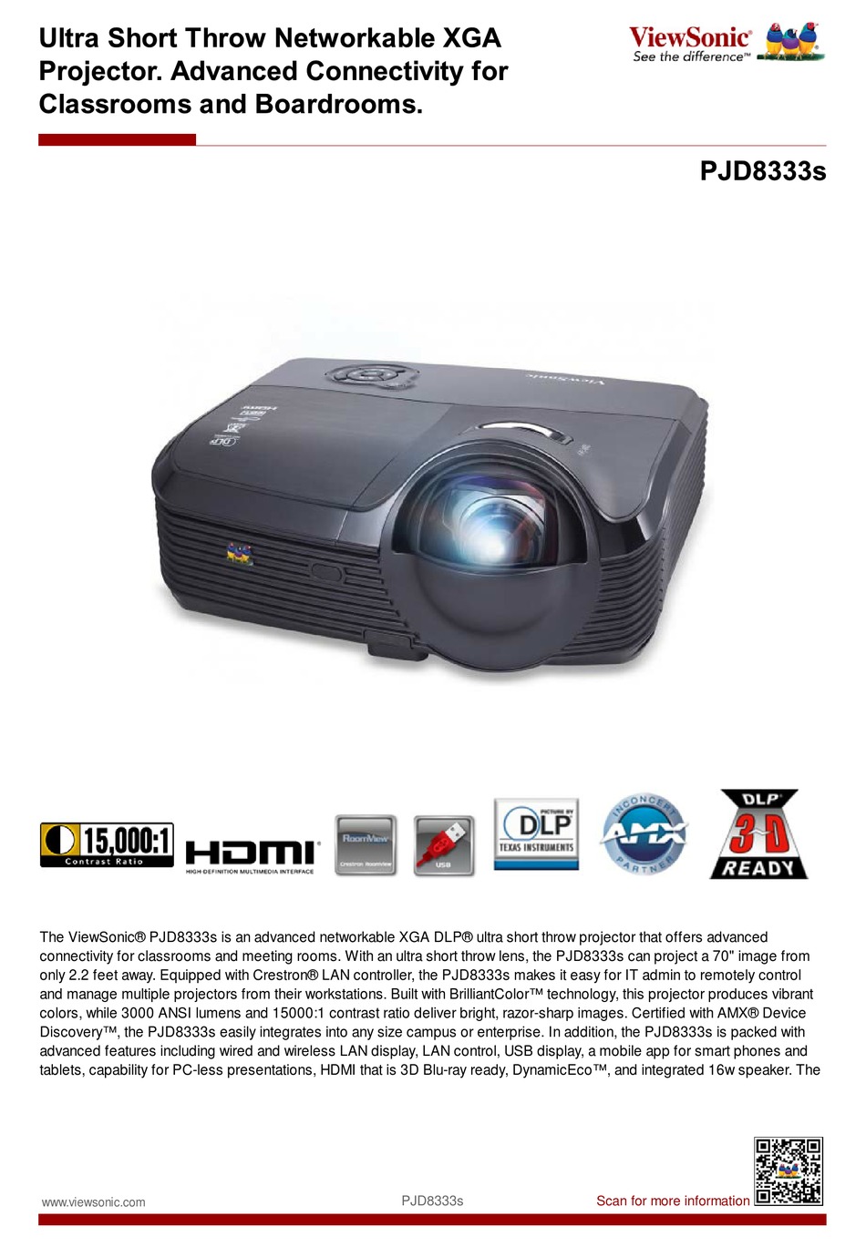 VIEWSONIC PJD8333S USER MANUAL Pdf 