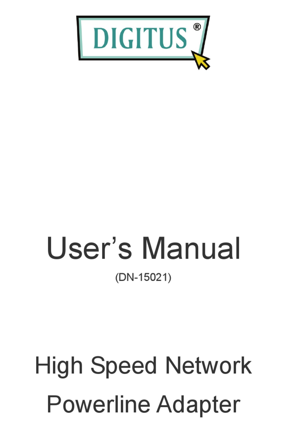 Digitus Dn User Manual Pdf Download Manualslib