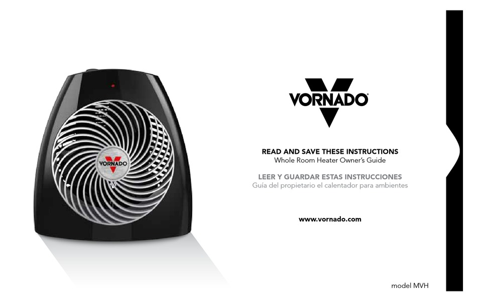 VORNADO MVH OWNER'S MANUAL Pdf Download | ManualsLib