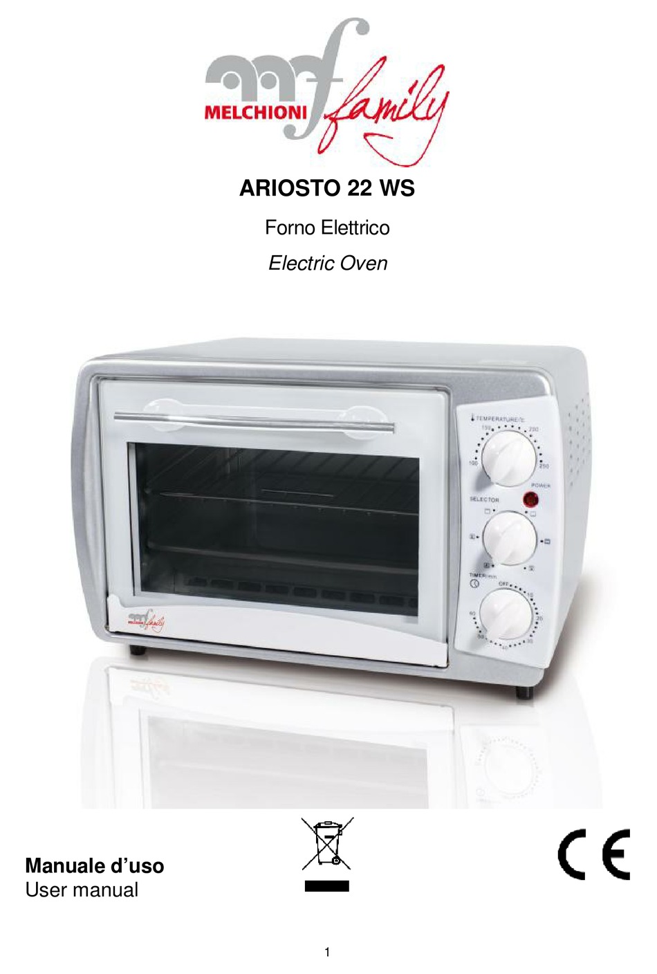 MELCHIONI ARIOSTO 22 WS USER MANUAL Pdf Download | ManualsLib