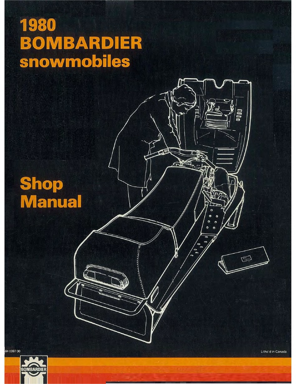 BOMBARDIER 1980 SHOP MANUAL Pdf Download ManualsLib