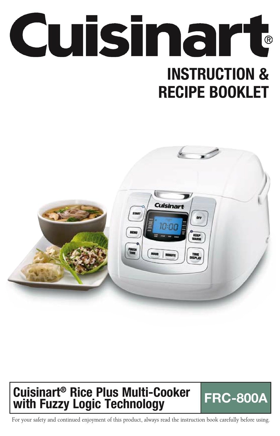 Cuisinart 10-Cup Rice and Grain Multicooker (FRC-1000C) 