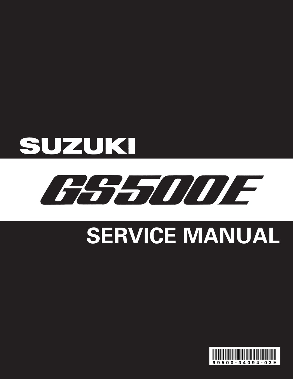 GS500 SUZUKI SHOP MANUAL SERVICE REPAIR BOOK HAYNES GS500E GS500F GS 500 E TWIN
