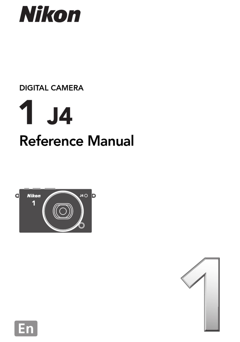 NIKON 1 J4 REFERENCE MANUAL Pdf Download ManualsLib