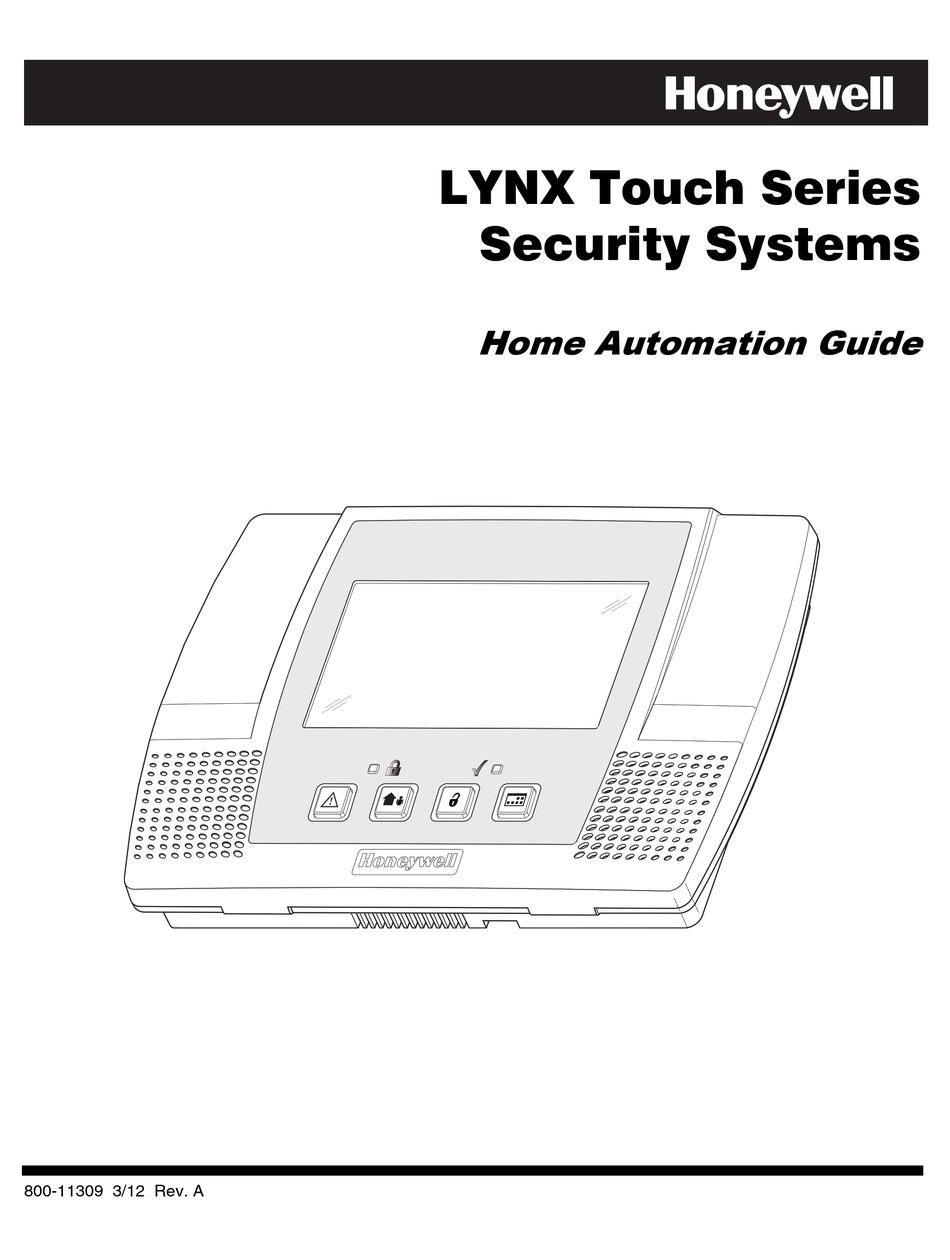 HONEYWELL LYNX TOUCH SERIES MANUAL Pdf Download | ManualsLib