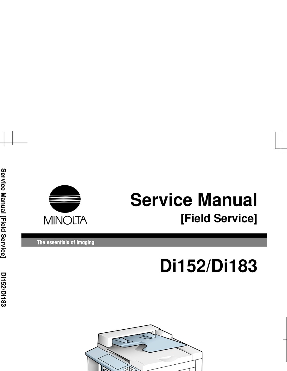 Minolta Di152 Service Manual Pdf Download Manualslib