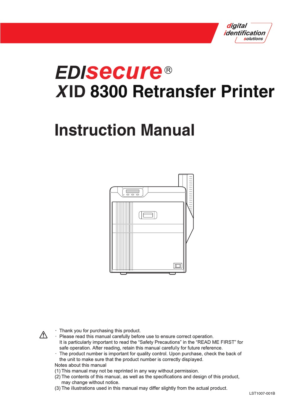 edisecure xid 8300 manual edisecure xid 8300 manual