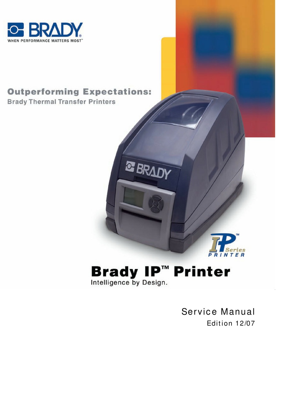brady 1244 printer