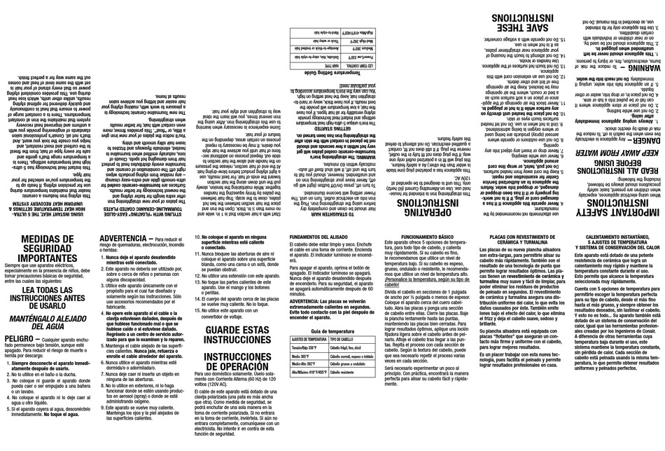 CONAIR INFINITI PRO CS29P INSTRUCTION & STYLING MANUAL Pdf Download