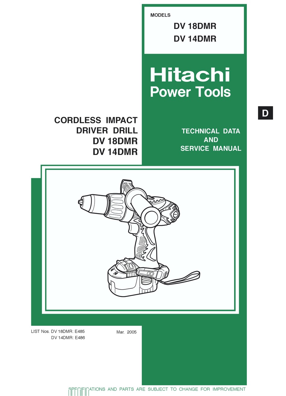 Hitachi ds 18dmr hot sale