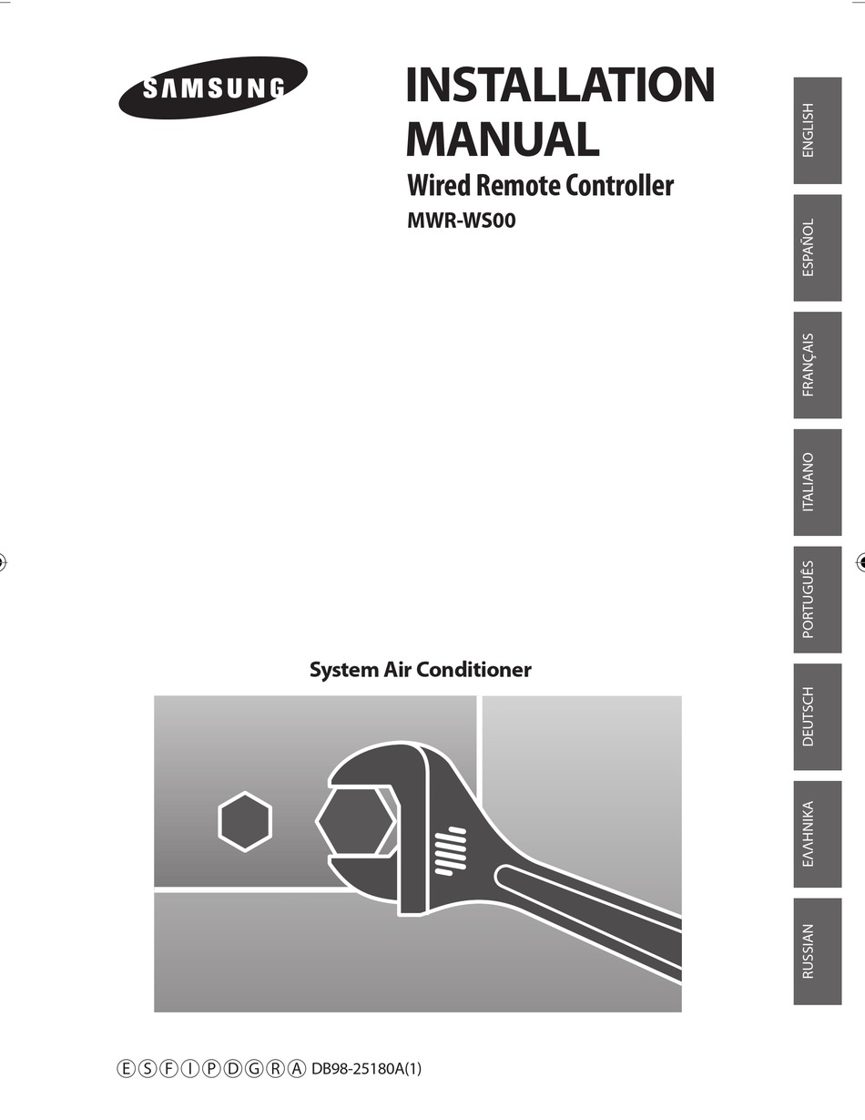 Samsung Mwr Ws00 Installation Manual Pdf Download Manualslib